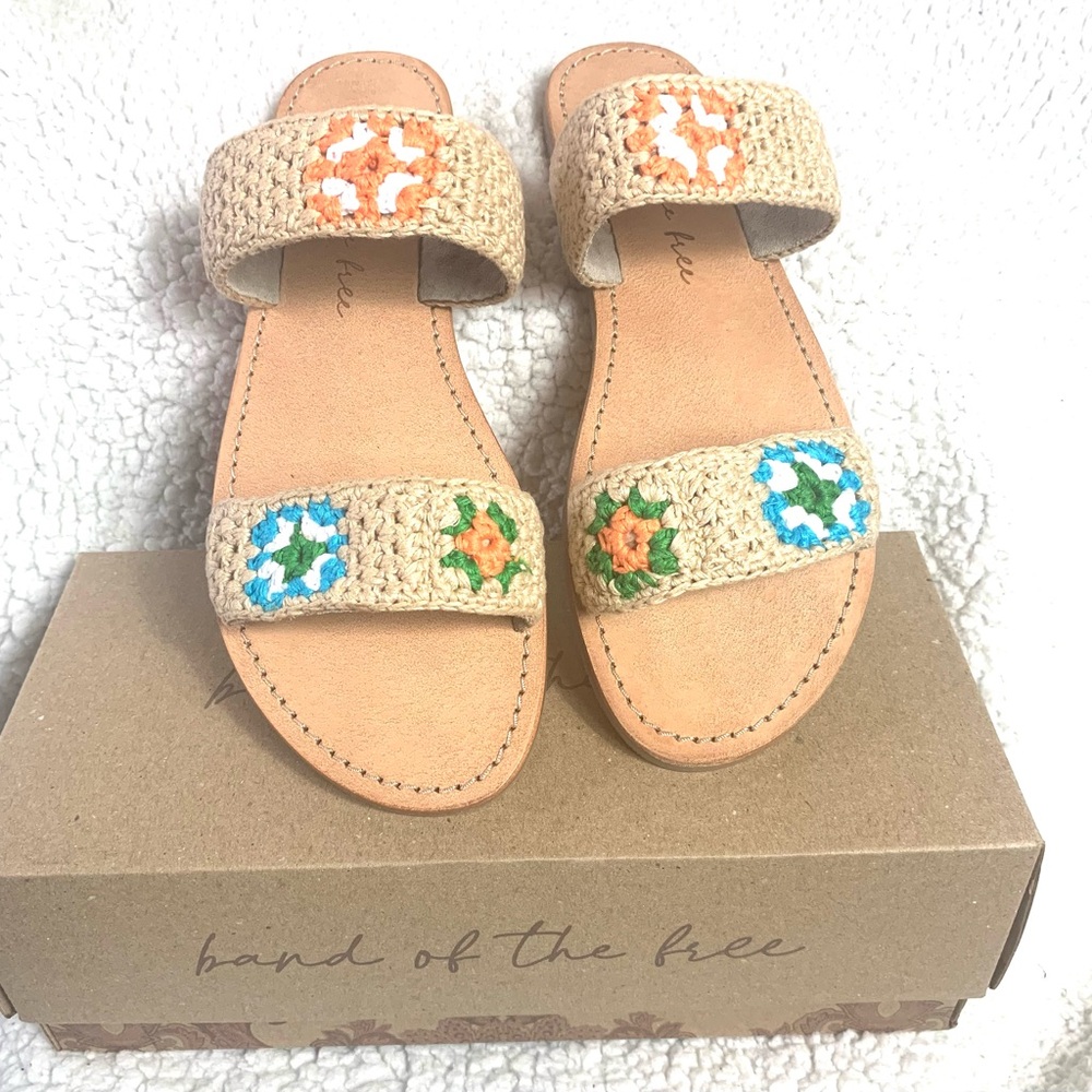 Band of the Free Natural Crochet Sandals - Picture 8 of 13